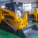 1 টন ক্ষমতা সহ ক্রলার স্কিড স্টিয়ার লোডার